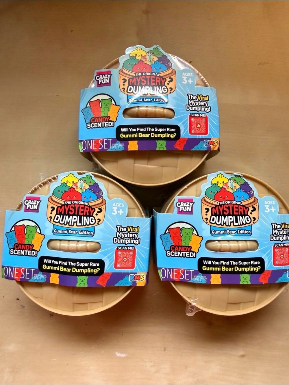 NEW CRAZY FUN RMS GUMMY BEAR DUMPLING SEALED